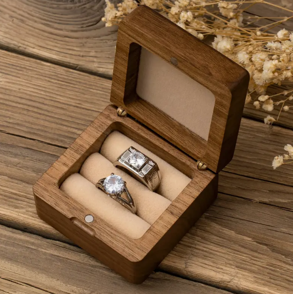 Personalized Wedding Ring Box