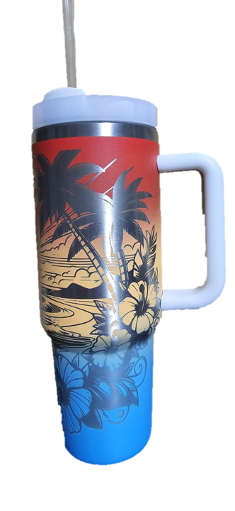 Personalized Engraved 40 OZ Tumbler